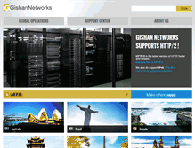 Tablet Screenshot of gishan.net